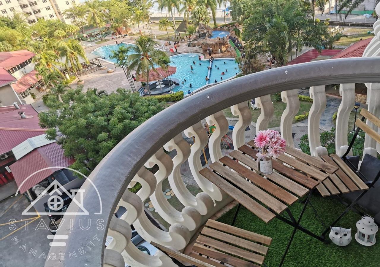 Port Dickson 6Pax 2Br Glory Beach Resort Seaview Porto Dickson Exterior foto